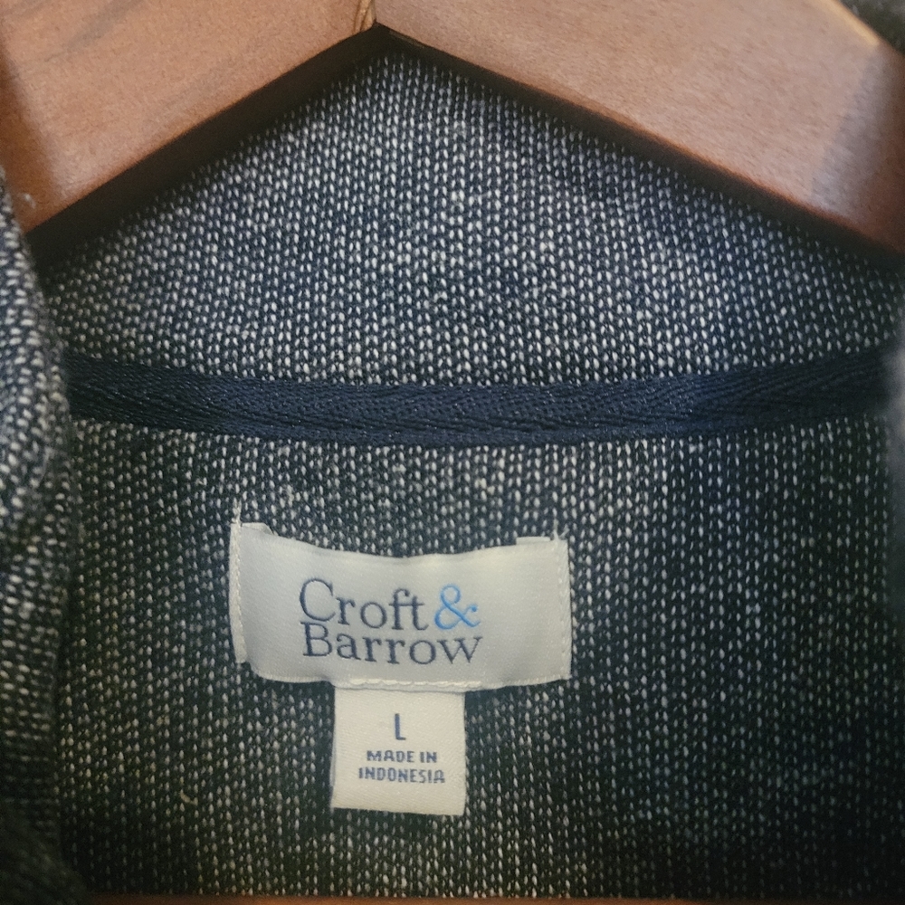 Croft & Barrow Mid-Zip Sweater - Picture 2 of 8
